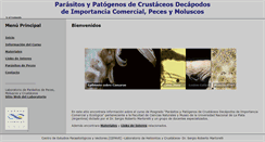 Desktop Screenshot of parasitosypatogenos.com.ar