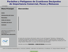 Tablet Screenshot of parasitosypatogenos.com.ar